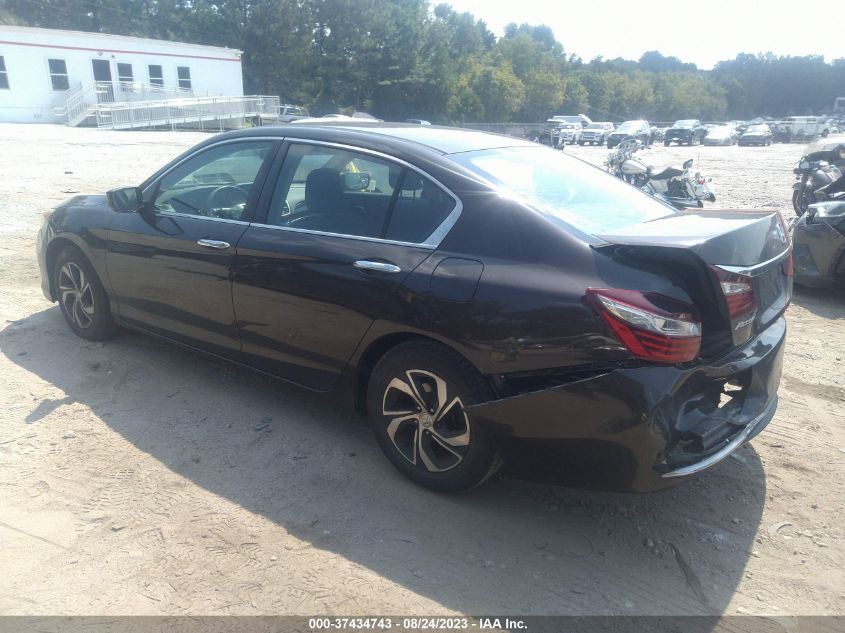 2016 HONDA ACCORD SEDAN LX - 1HGCR2F33GA211845