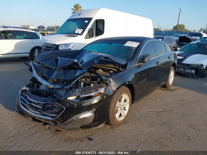 VIN 1G1ZB5ST4NF215531 2022 CHEVROLET MALIBU LS