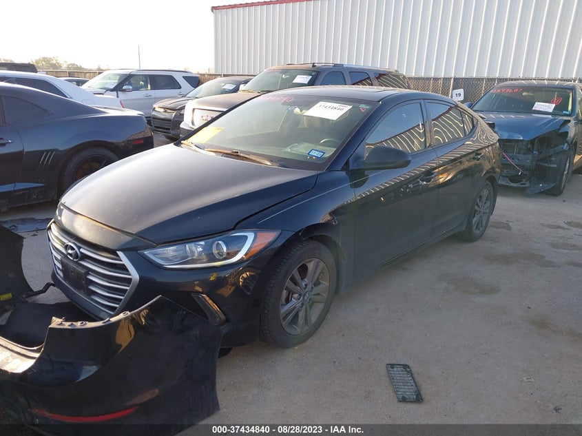 VIN 5NPD84LFXJH391972 2018 HYUNDAI ELANTRA SEL/VALUE/LIMITED