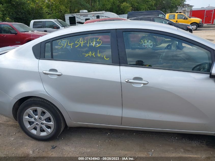 2014 KIA RIO LX - KNADM4A39E6357295