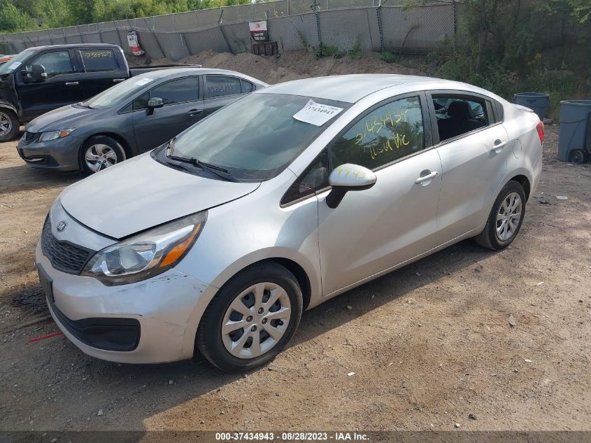 2014 KIA RIO LX - KNADM4A39E6357295