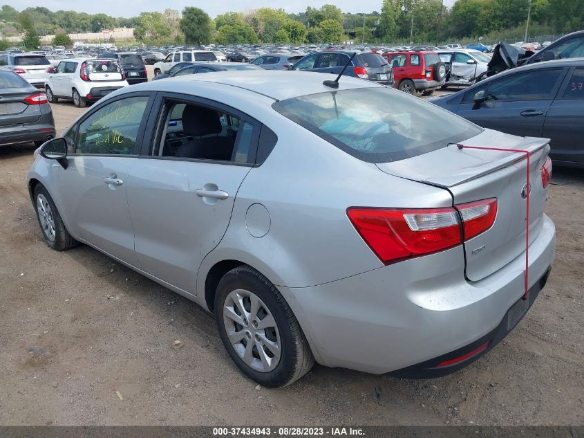 2014 KIA RIO LX - KNADM4A39E6357295
