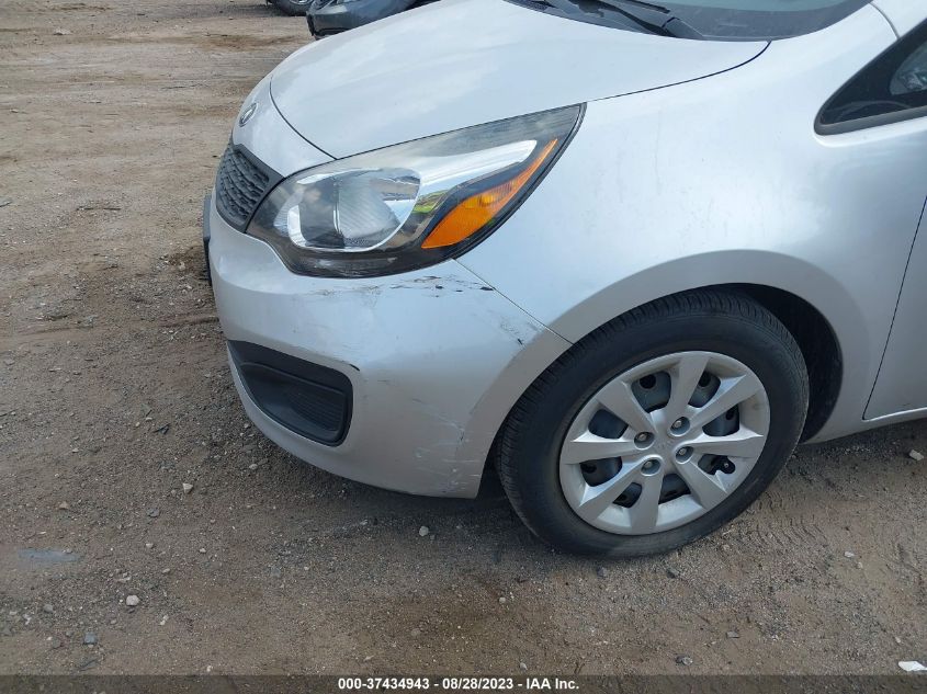 2014 KIA RIO LX - KNADM4A39E6357295