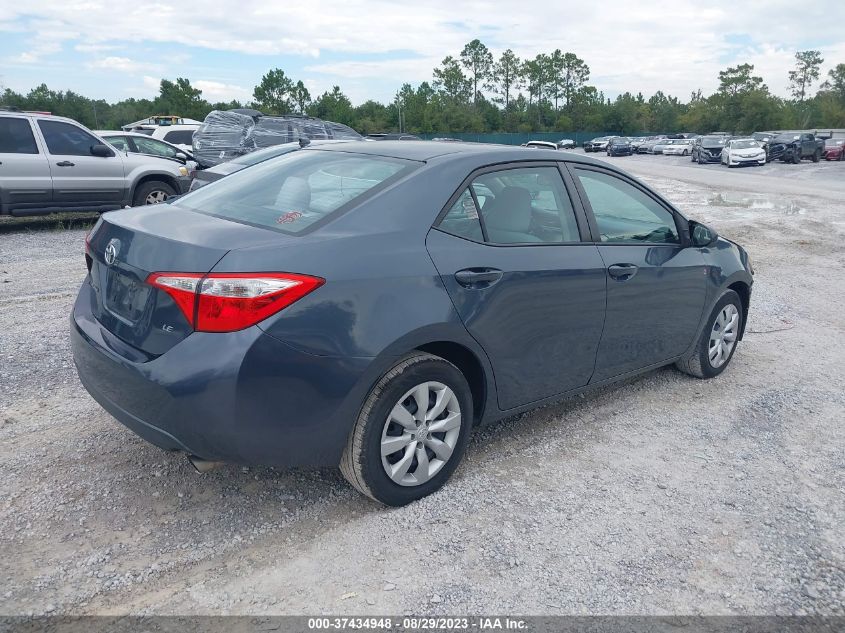 2014 TOYOTA COROLLA LE - 2T1BURHE2EC038084
