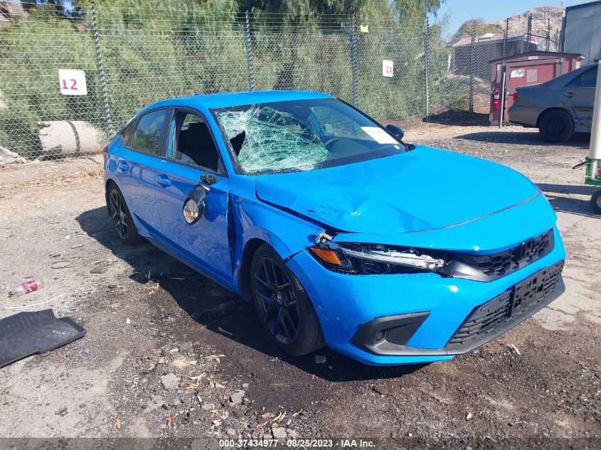 2023 HONDA CIVIC HATCHBACK SPORT - 19XFL2H82PE009999