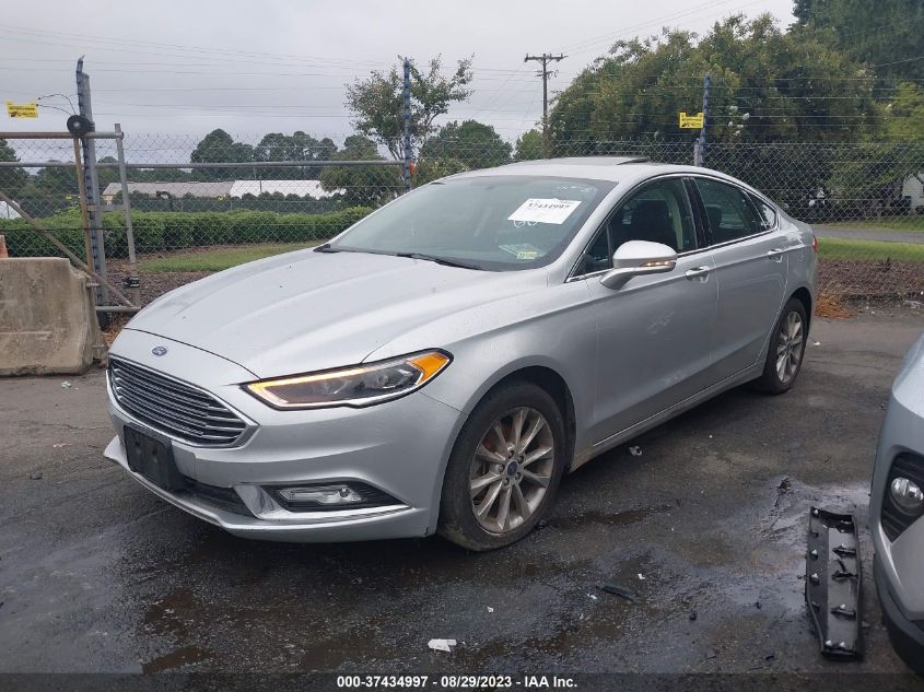 2017 FORD FUSION SE - 3FA6P0HD9HR246107