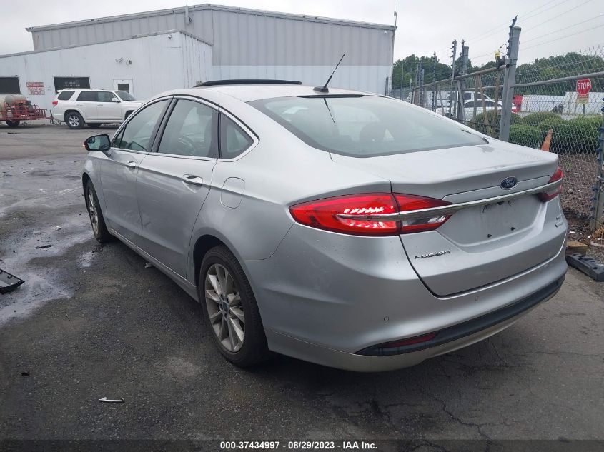 2017 FORD FUSION SE - 3FA6P0HD9HR246107