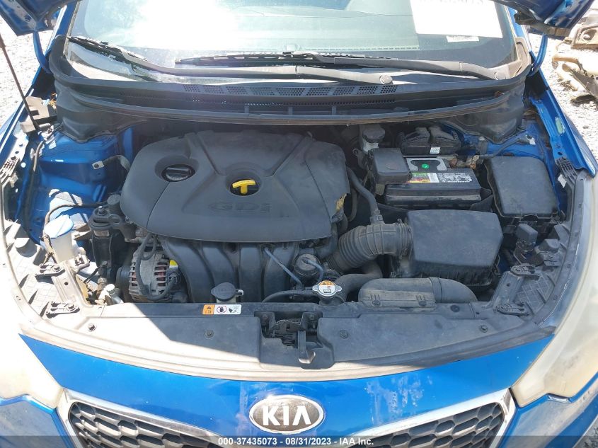 2014 KIA FORTE EX KNAFX4A85E5113029