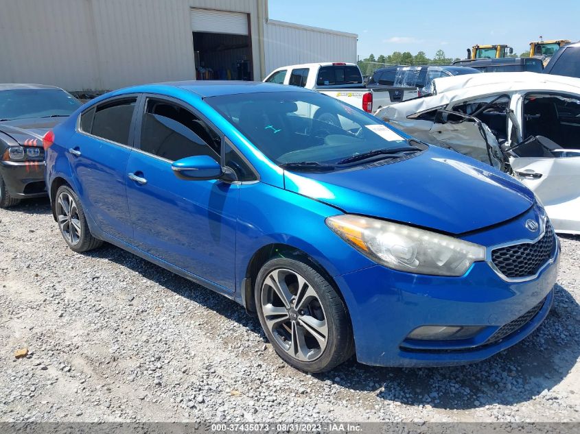 2014 KIA FORTE EX KNAFX4A85E5113029