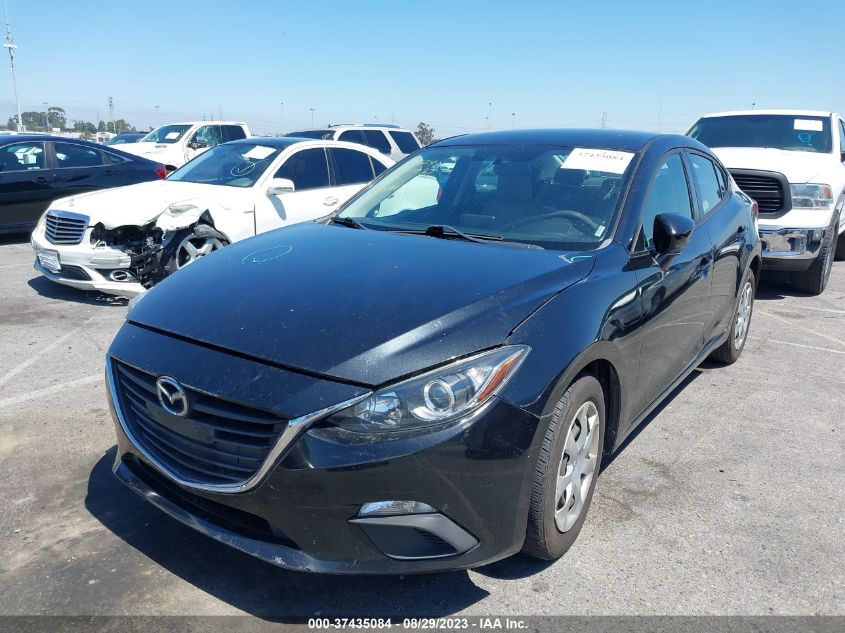 2015 MAZDA MAZDA3 I SPORT - 3MZBM1U70FM199144