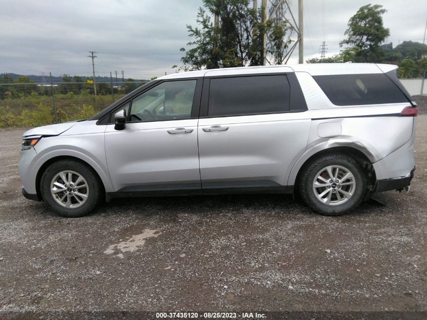 2022 KIA CARNIVAL LX - KNDNB4H3XN6075928