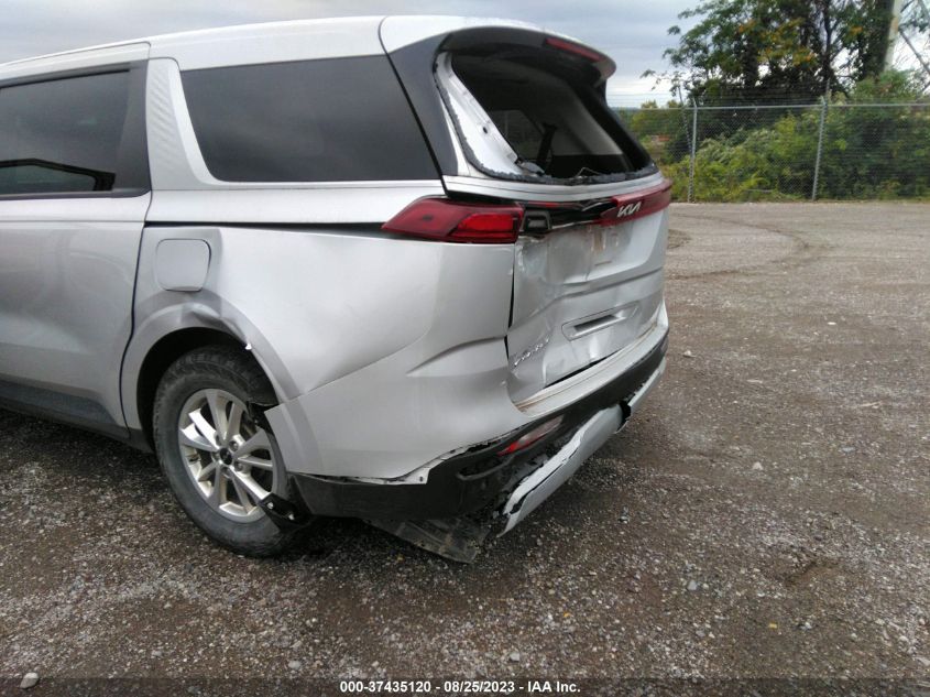 2022 KIA CARNIVAL LX - KNDNB4H3XN6075928