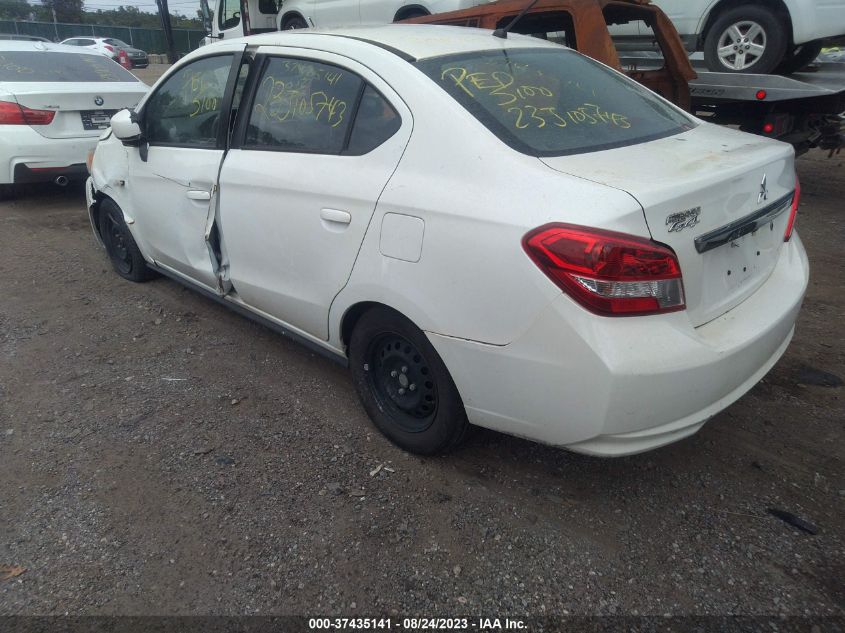 2020 MITSUBISHI MIRAGE G4 ES - ML32F3FJ1LHF07087