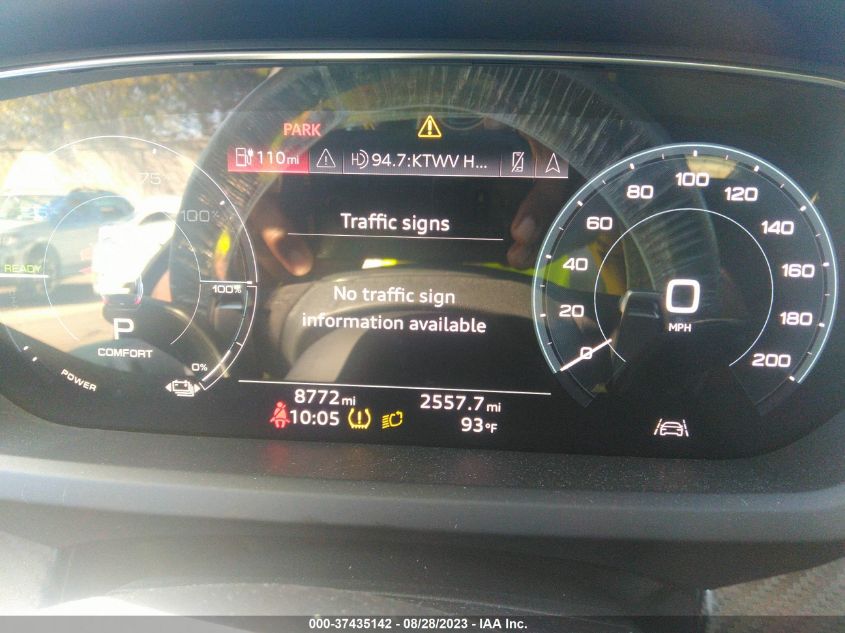 2022 AUDI E-TRON GT PREMIUM PLUS WAUCJBFW6N7007208