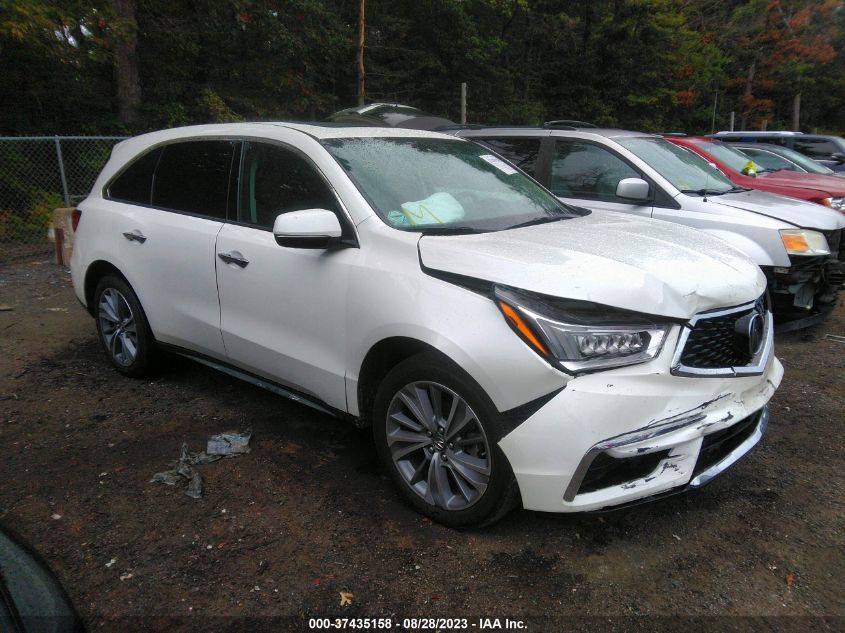 5J8YD4H70JL000873 ACURA MDX W/TECHNOLOGY 2018