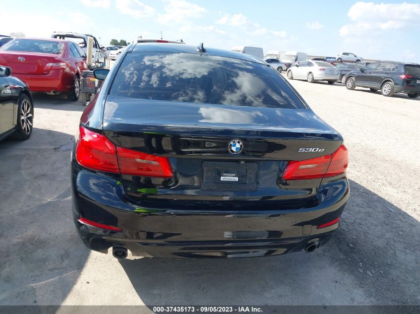 2019 BMW 530E IPERFORMANCE WBAJA9C50KB393659