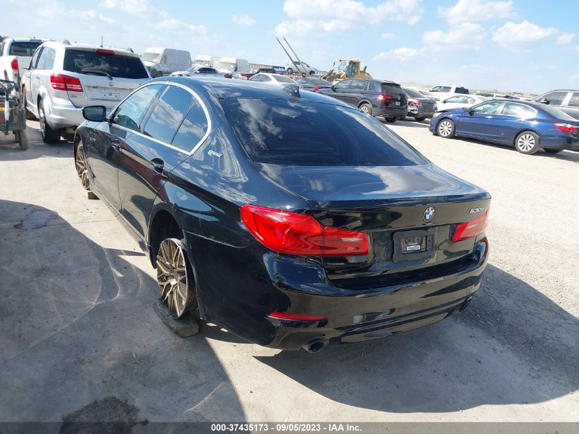 2019 BMW 530E IPERFORMANCE WBAJA9C50KB393659
