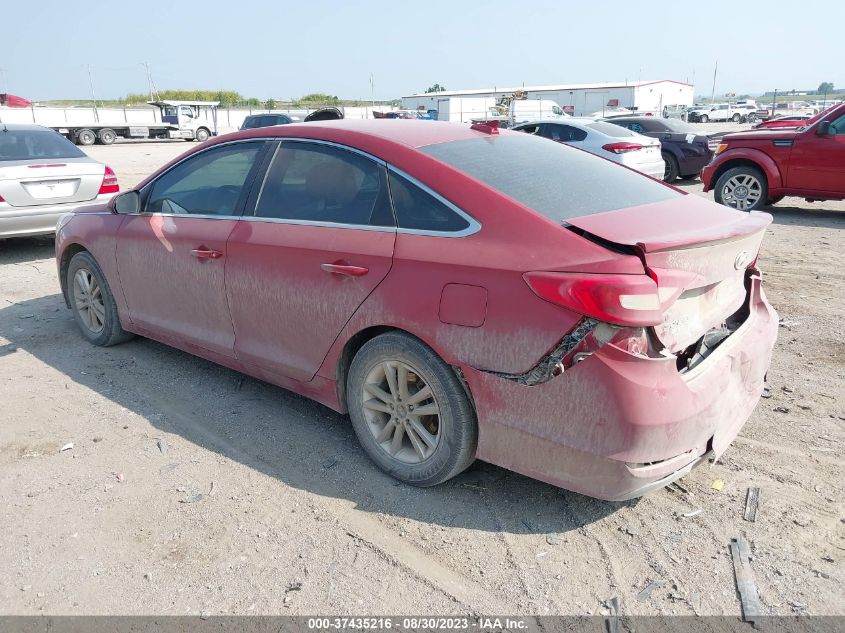 2017 HYUNDAI SONATA 2.4L - 5NPE24AF8HH530094