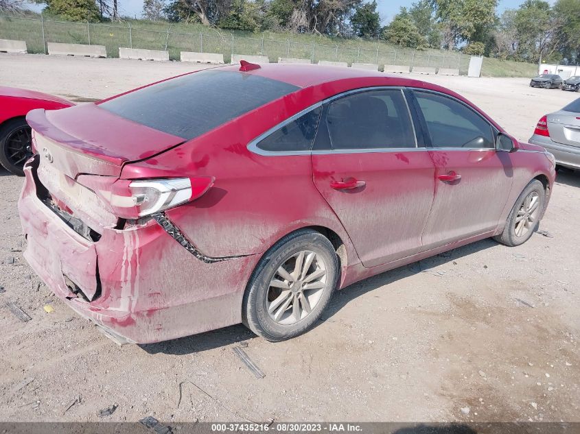 2017 HYUNDAI SONATA 2.4L - 5NPE24AF8HH530094