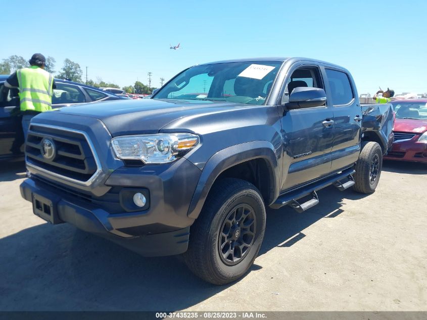 VIN 3TMCZ5AN3MM447693 2021 TOYOTA TACOMA 4WD SR/SR5/TRD SPORT