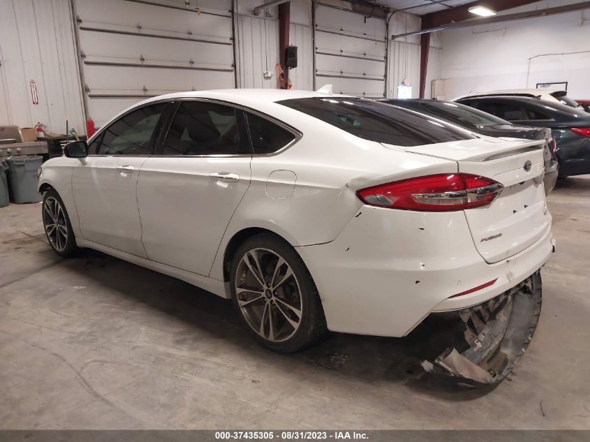 2019 FORD FUSION TITANIUM - 3FA6P0D99KR124260