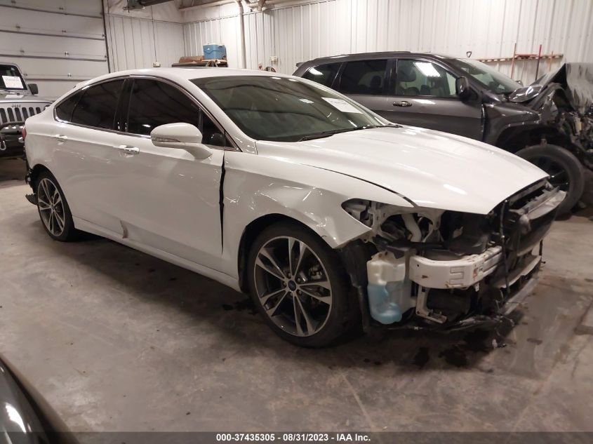 2019 FORD FUSION TITANIUM - 3FA6P0D99KR124260