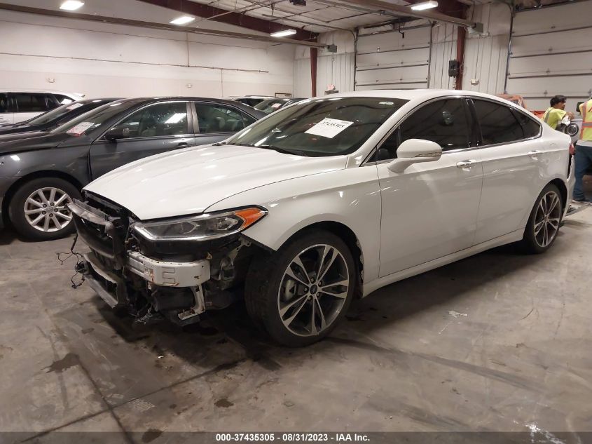 2019 FORD FUSION TITANIUM - 3FA6P0D99KR124260