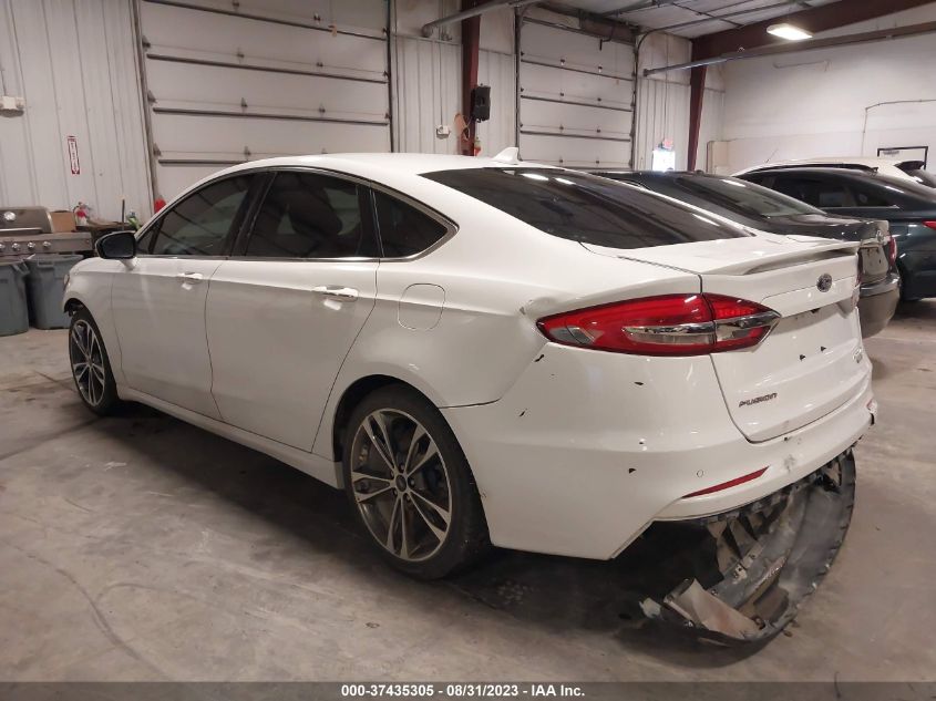 2019 FORD FUSION TITANIUM - 3FA6P0D99KR124260