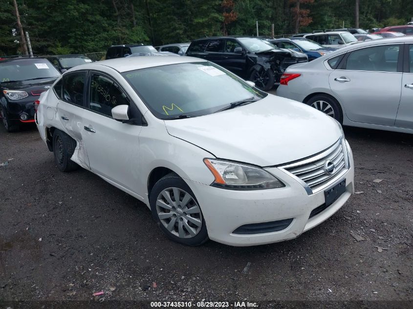 2013 NISSAN SENTRA S - 3N1AB7AP6DL627476