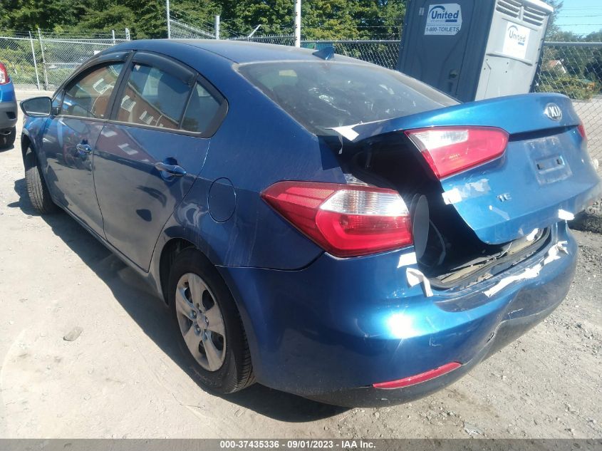 2014 KIA FORTE LX - KNAFK4A63E5087110
