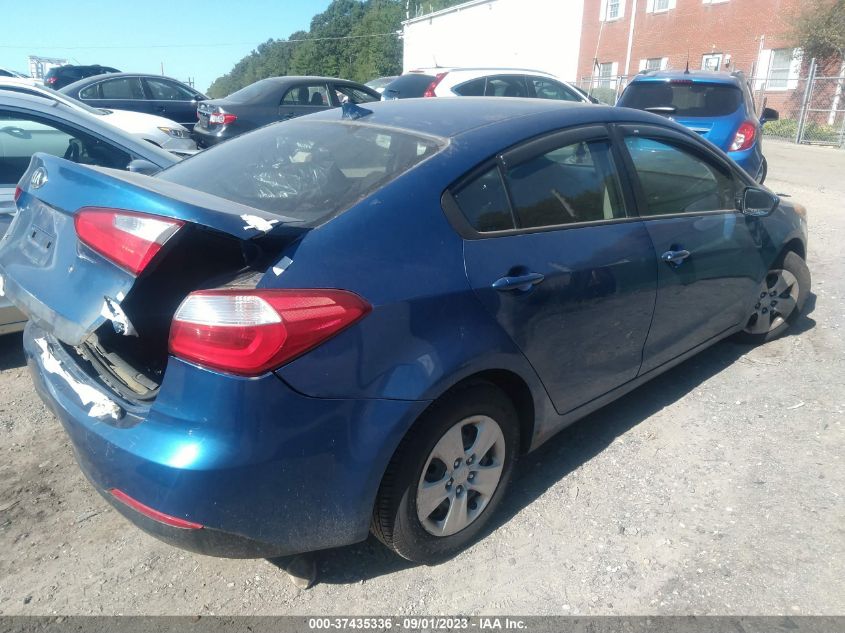 2014 KIA FORTE LX - KNAFK4A63E5087110