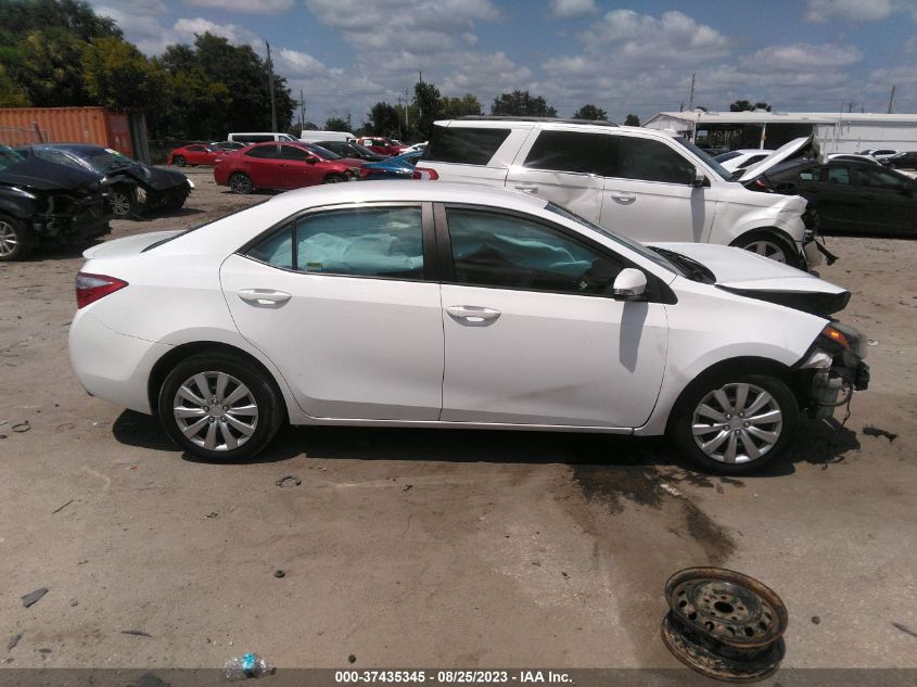 2016 TOYOTA COROLLA L/LE/S/S PLUS/LE PLUS - 2T1BURHE6GC628369