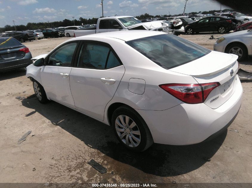 2016 TOYOTA COROLLA L/LE/S/S PLUS/LE PLUS - 2T1BURHE6GC628369