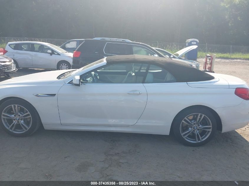 2013 BMW 640I - WBALW7C58DDX58594