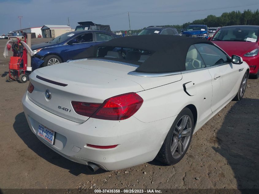 2013 BMW 640I - WBALW7C58DDX58594