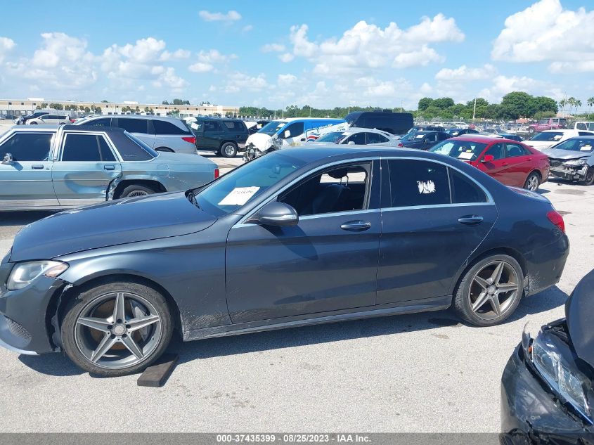 2015 MERCEDES-BENZ C-CLASS C 300 - 55SWF4KB6FU040803