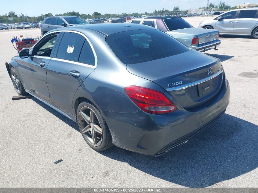 2015 MERCEDES-BENZ C-CLASS C 300 - 55SWF4KB6FU040803