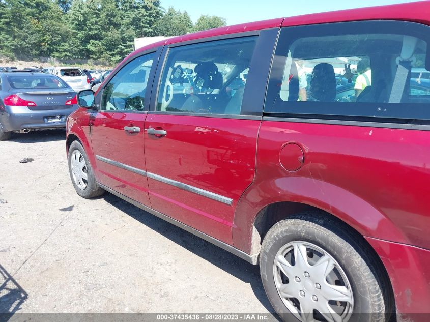 2014 DODGE GRAND CARAVAN AMERICAN VALUE PKG - 2C4RDGBG3ER230112