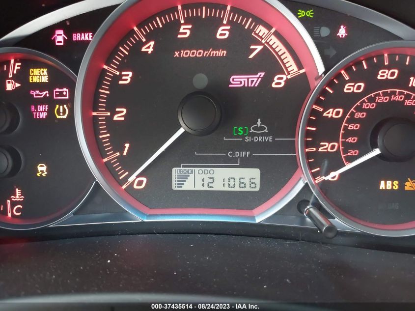 2013 SUBARU IMPREZA WRX STI JF1GV8J68DL007502