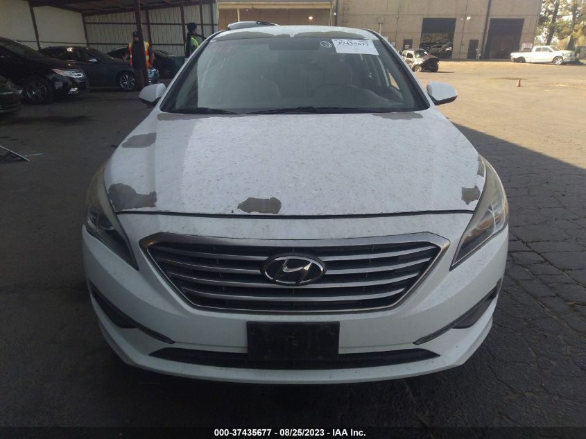 2015 HYUNDAI SONATA 2.4L SE - 5NPE24AF5FH009766