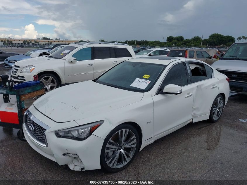 VIN JN1EV7AP0LM203935 2020 INFINITI Q50 3.0T SPORT