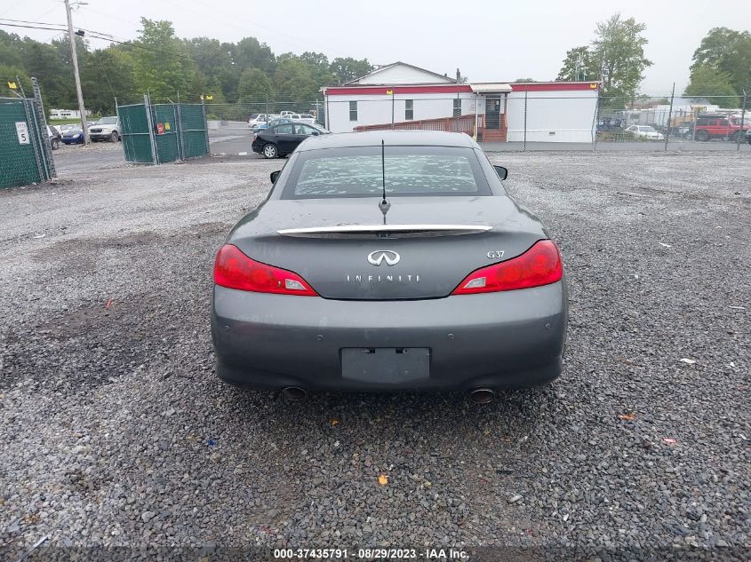 2013 INFINITI G37 CONVERTIBLE BASE JN1CV6FE1DM770701