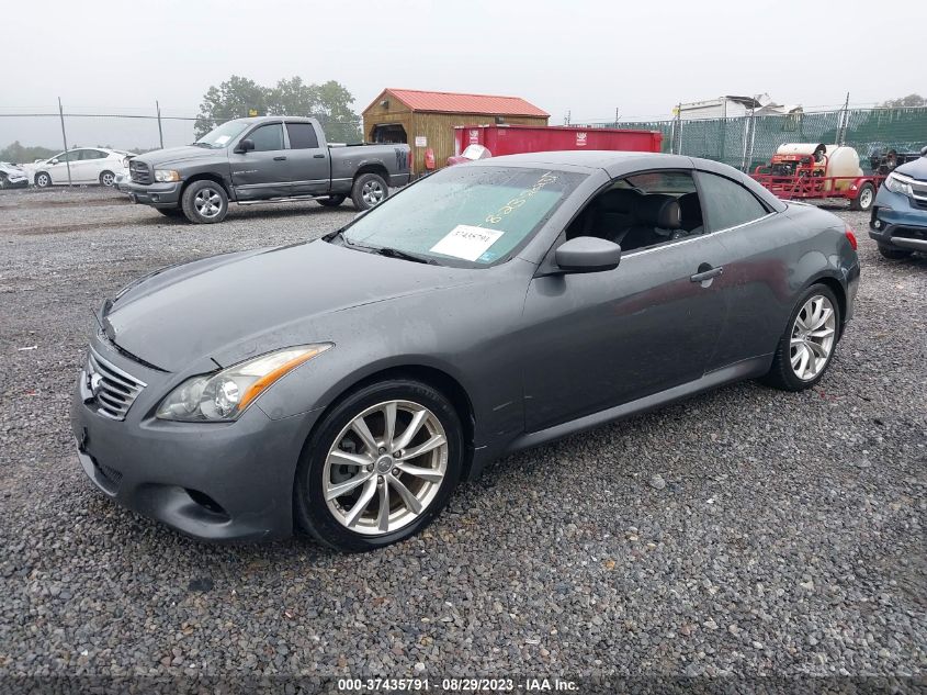 2013 INFINITI G37 CONVERTIBLE BASE JN1CV6FE1DM770701