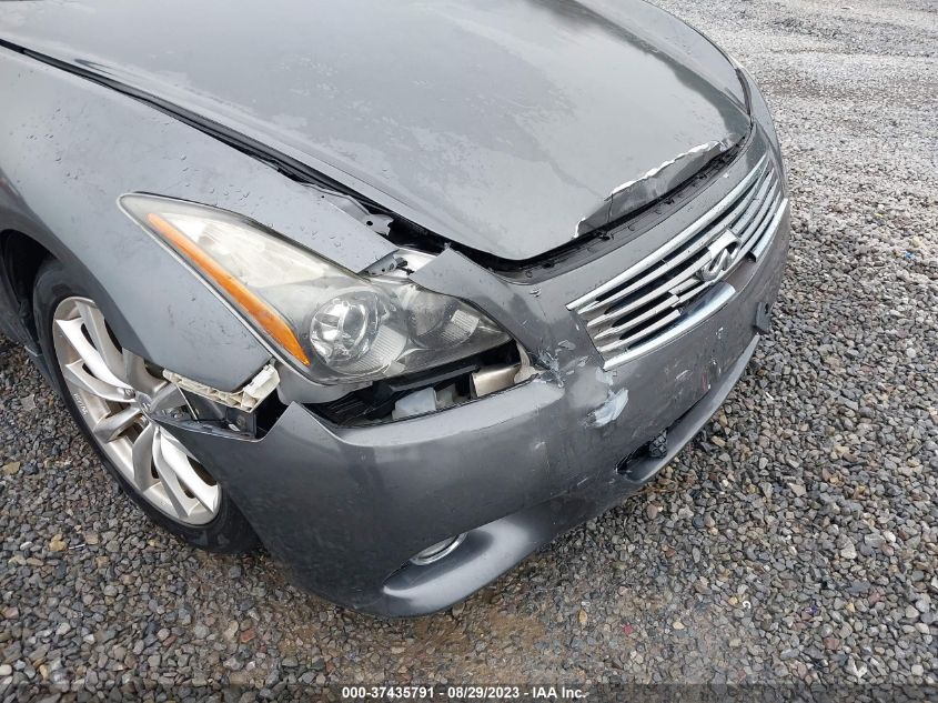 2013 INFINITI G37 CONVERTIBLE BASE JN1CV6FE1DM770701