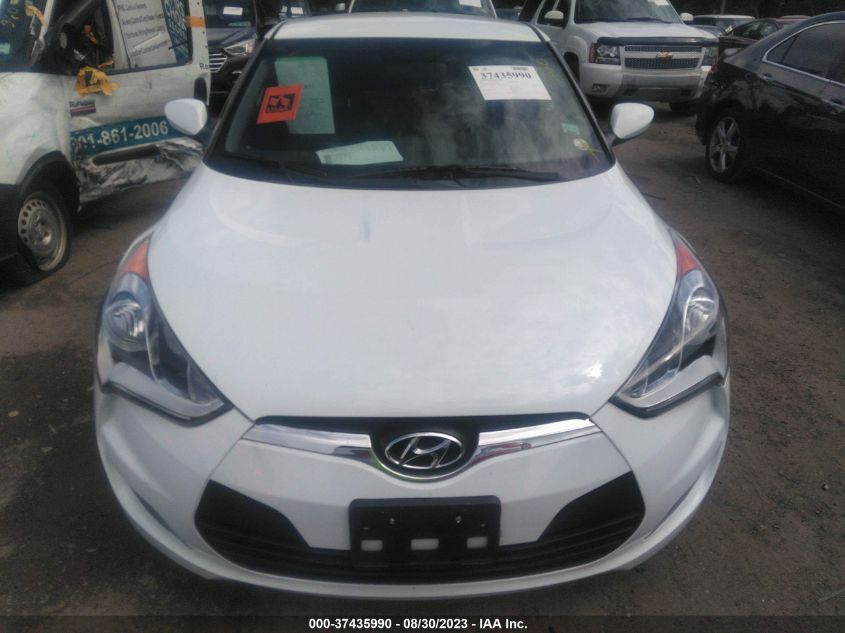 2017 HYUNDAI VELOSTER - KMHTC6AD4HU305154