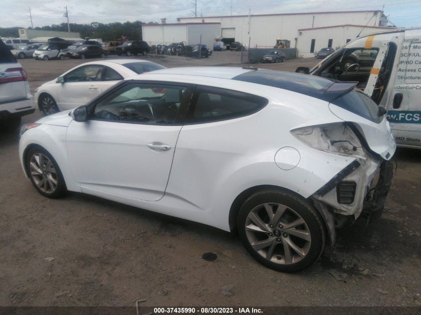2017 HYUNDAI VELOSTER - KMHTC6AD4HU305154