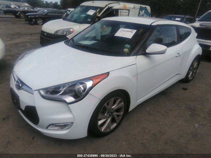 2017 HYUNDAI VELOSTER - KMHTC6AD4HU305154
