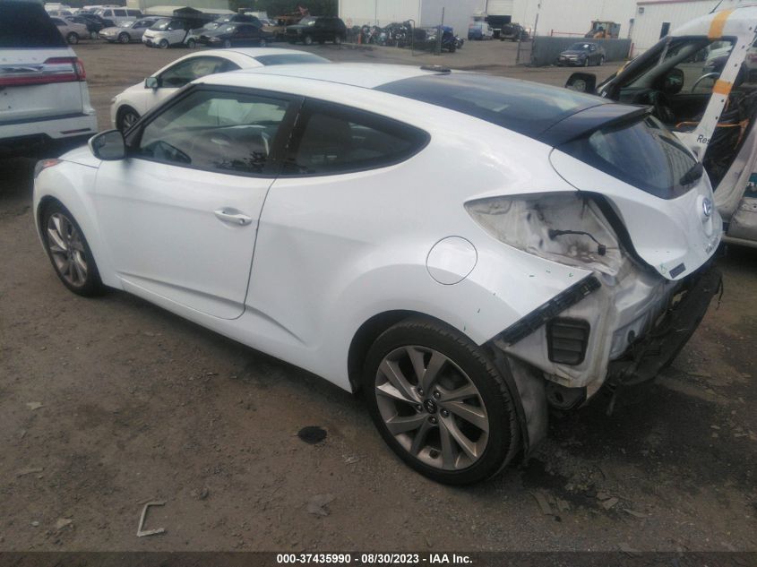 2017 HYUNDAI VELOSTER - KMHTC6AD4HU305154