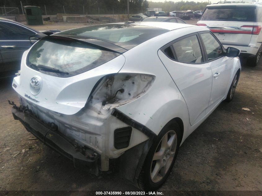 2017 HYUNDAI VELOSTER - KMHTC6AD4HU305154