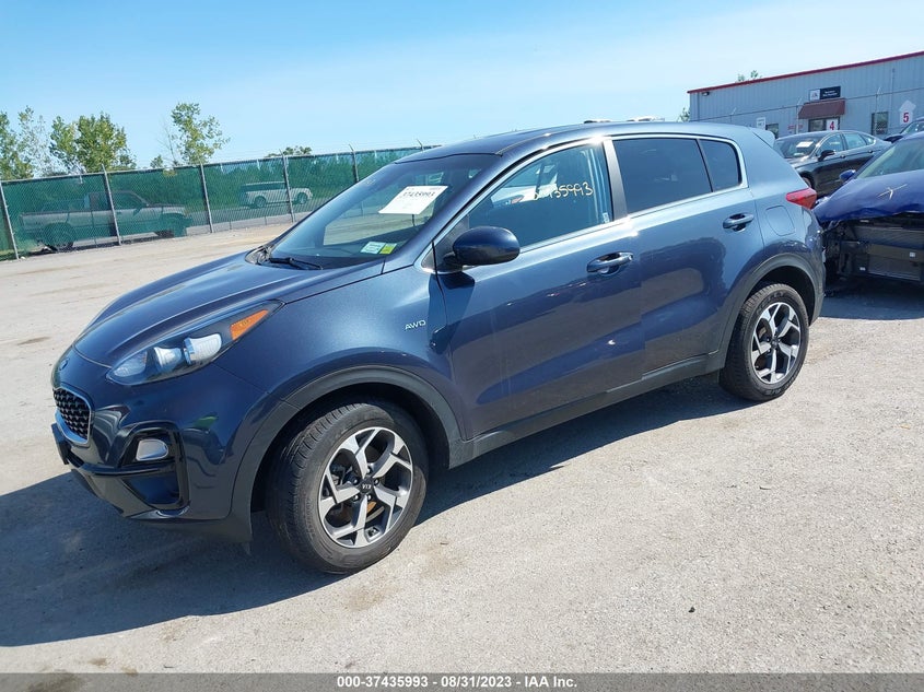 VIN KNDPMCAC0L7629542 2020 KIA SPORTAGE LX